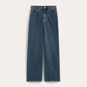 Everlane Women's Way-High® Sailor Jean in Deep Blue, Size 29